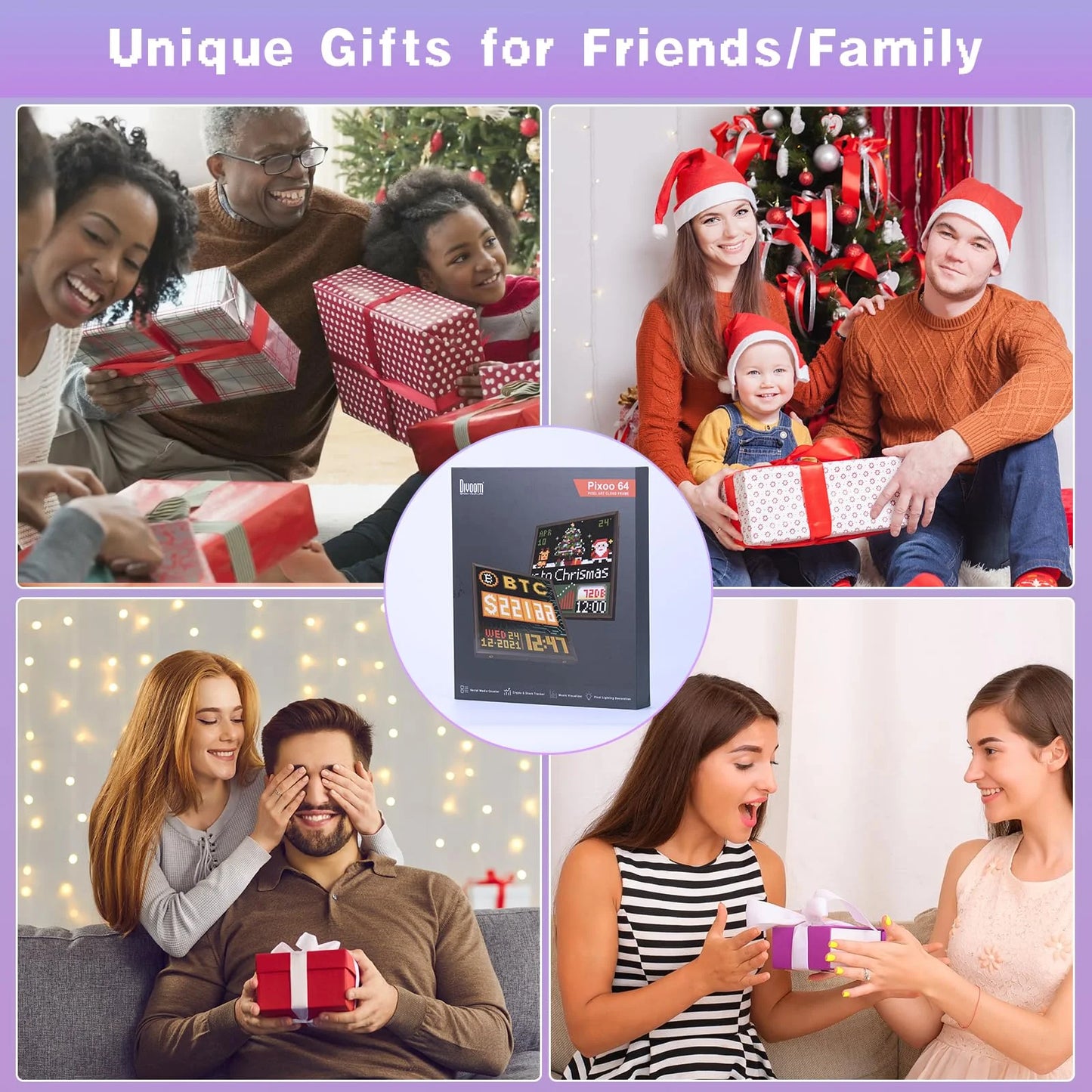 Divoom Pixoo 64 WiFi Pixel Art Display With App Control