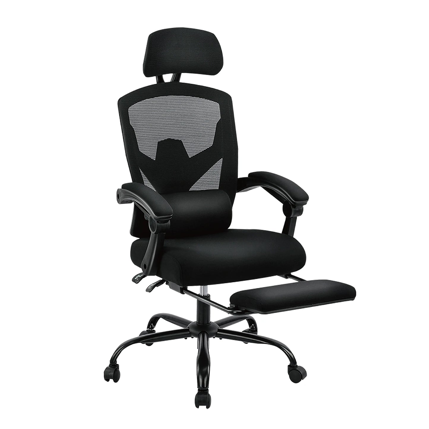 JHK Ergonomic Reclining High Back Mesh Office Chair With Lumbar Support Pillow And Swivel Rolling Base