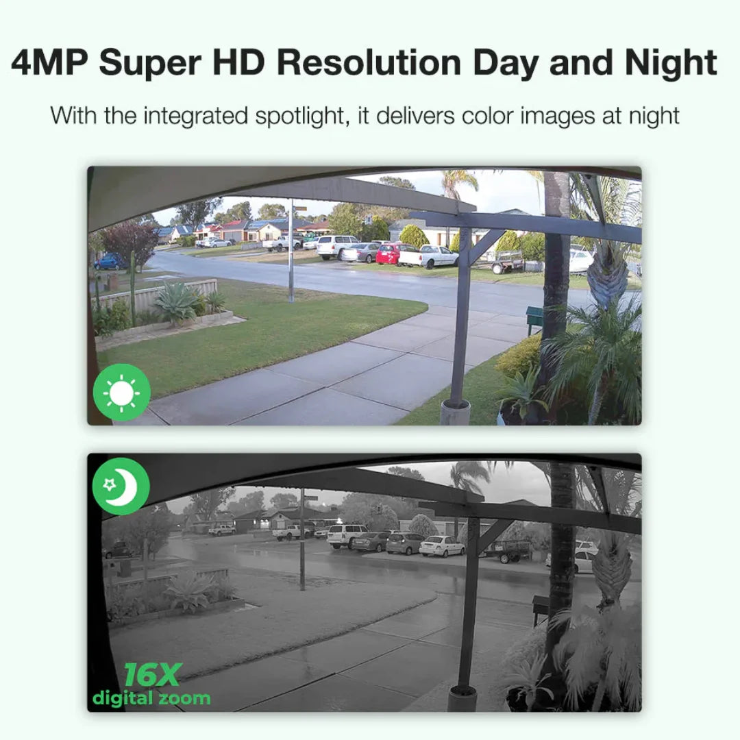 EIOTMART Reolink Unlimited Data Outdoor Security Camera Bundle