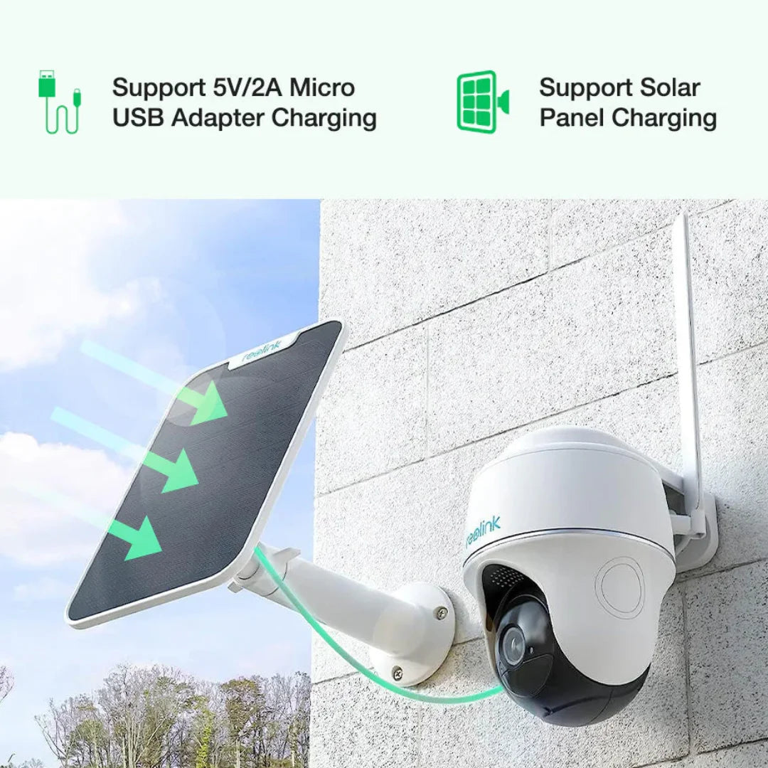 EIOTMART Reolink 4G LTE Outdoor Wireless SurveillanceCamera Bundle ProGrade System