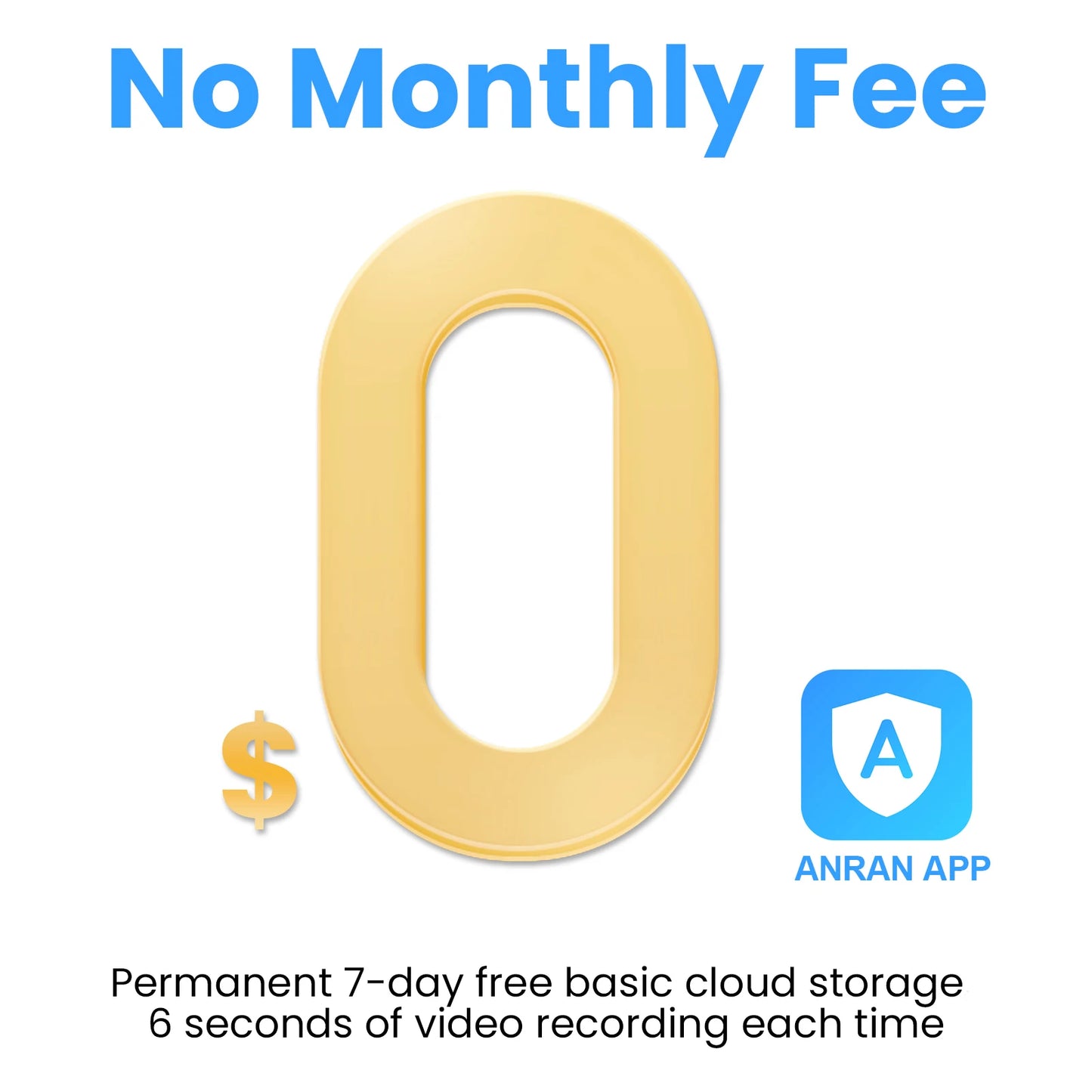 ANRAN 2K Solar Camera 4 Pack Wireless WiFi Surveillance System