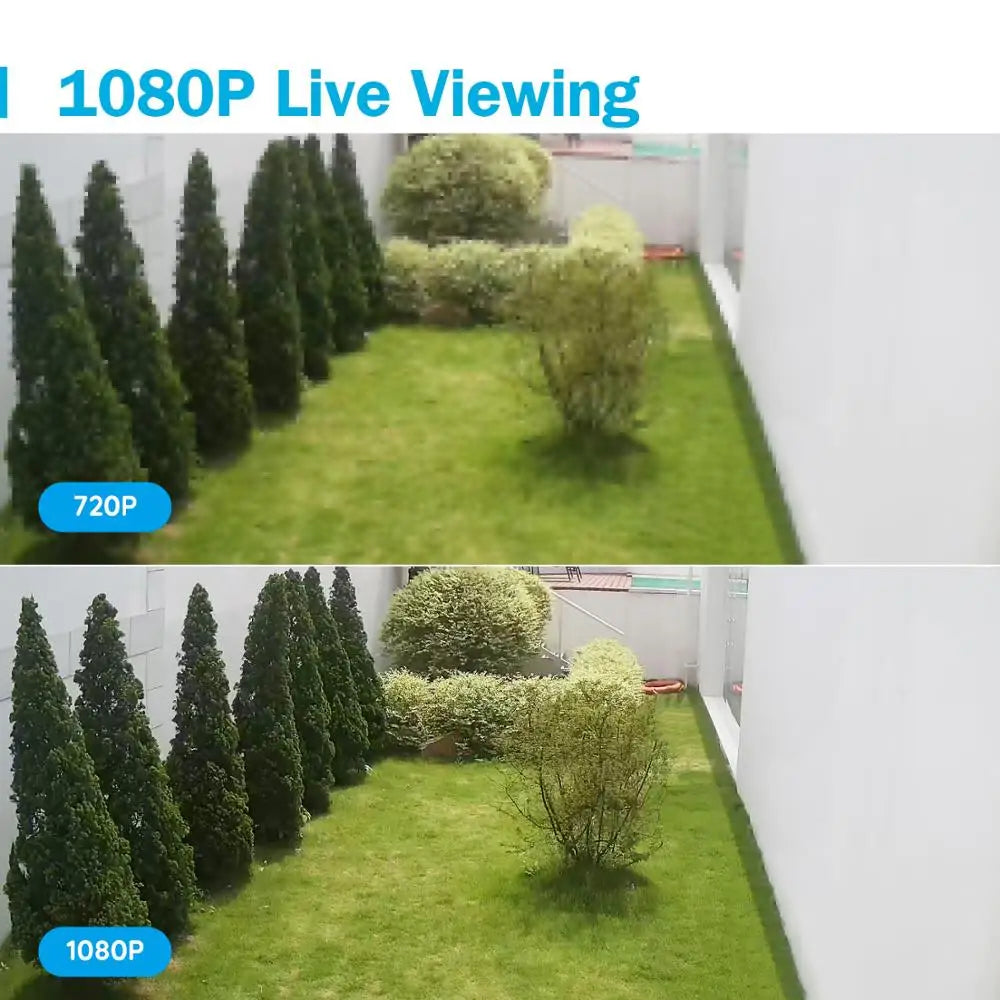 ANNKE 1080P H.265+ 8CH CCTV DVR System IP66 Cameras