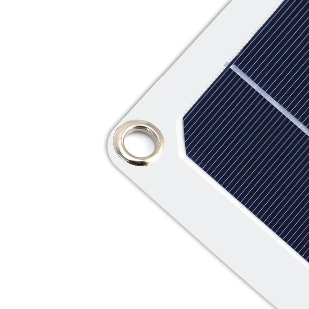 Solar Panels 400 Watts Flexible Waterproof Monocrystalline Solar Cell Panel Kit for Camping Home Car Off Grid 12Volt System