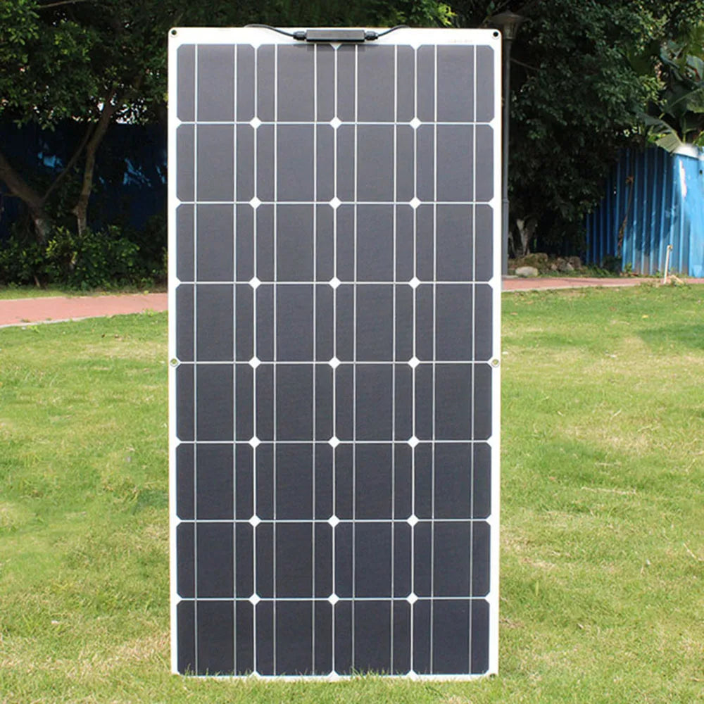 ASUNERGE 400W Durable Waterproof Monocrystalline Solar Panel Kit SystemBundleProPlus