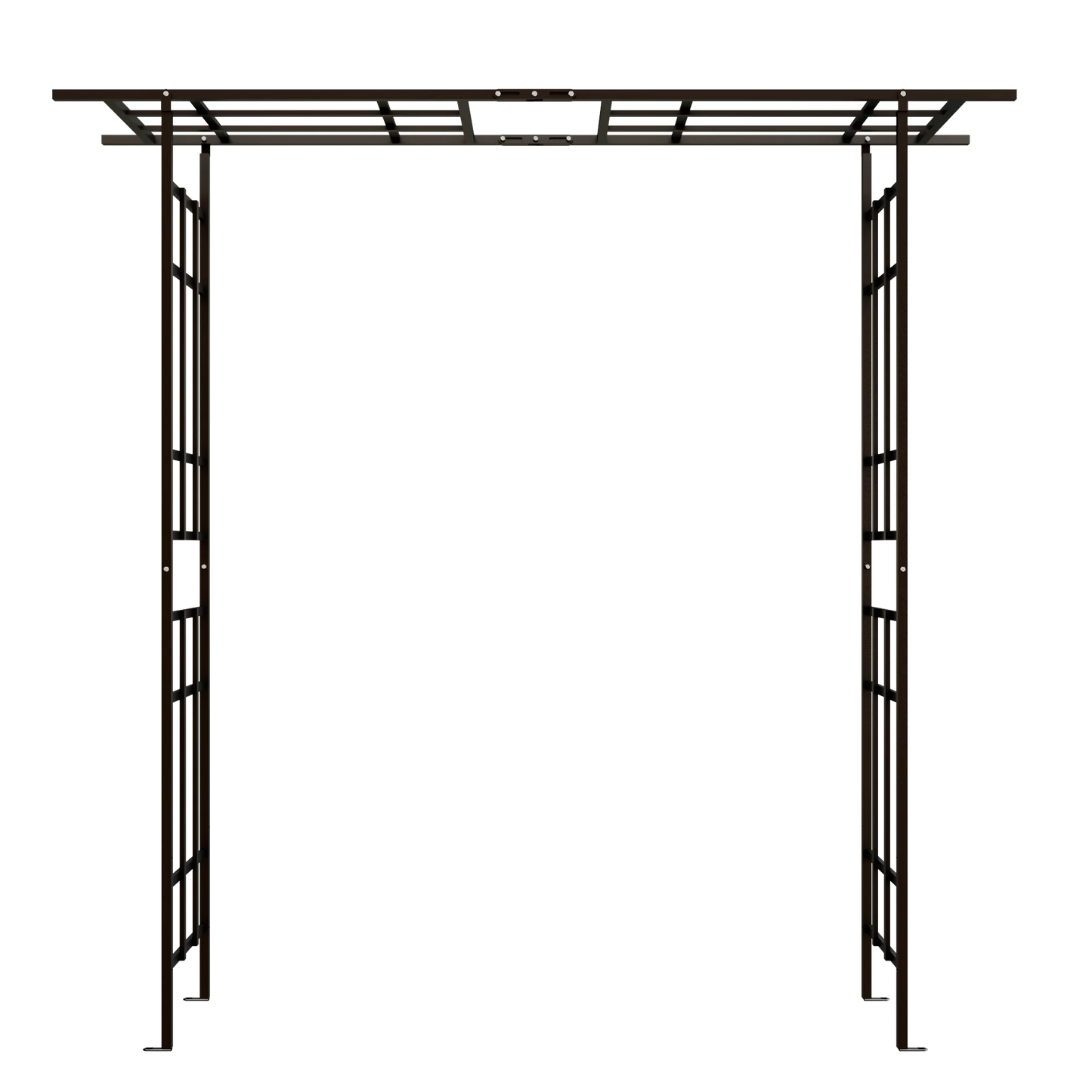 Origin Weather-Resistant Metal Garden Archway Structure With Adjustable Climbing Plants
