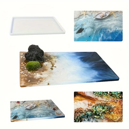 Qu Gofang Silicone Mold Resin Art Board Rectangular