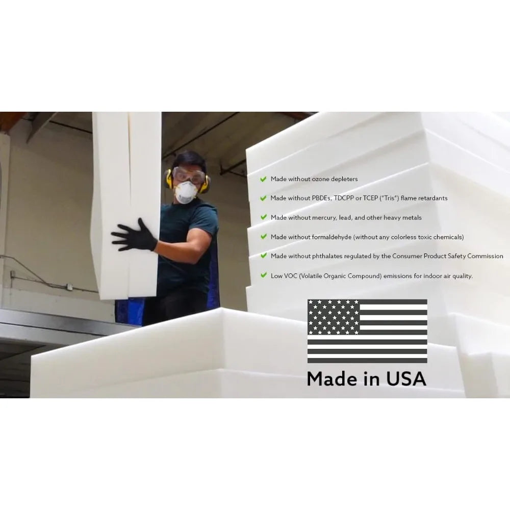 RBXCBreed Tough Rip Stop Orthopedic Dog Bed With Removable Cover