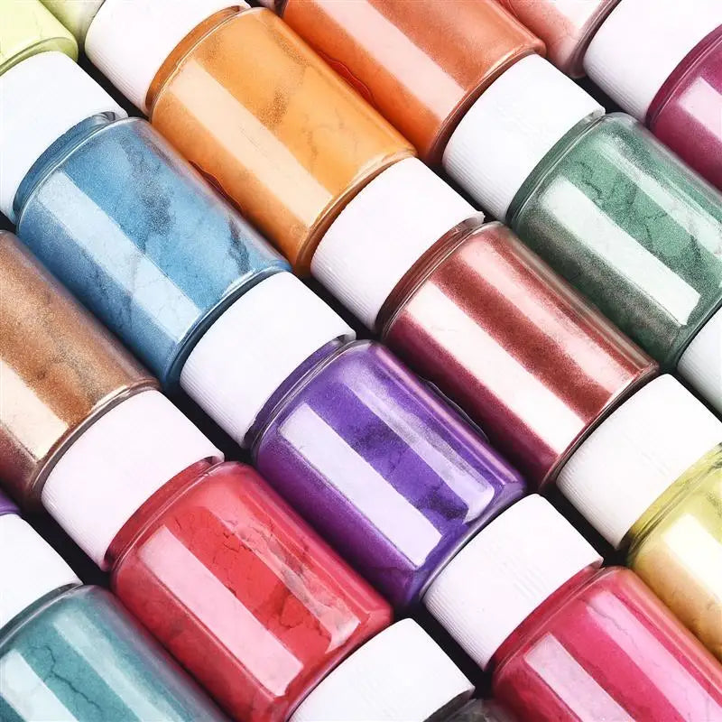 High-concerned chemical Pearlescent Pearl Powder Pigment Epoxy Resin Crafts Projects