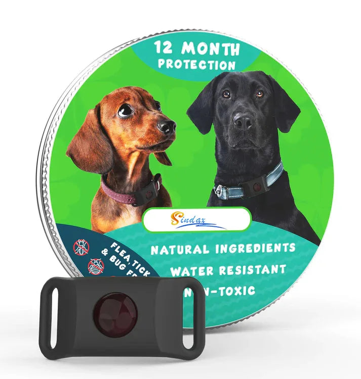 Natural Flea And Tick Pendant Collar For Dogs And Cats