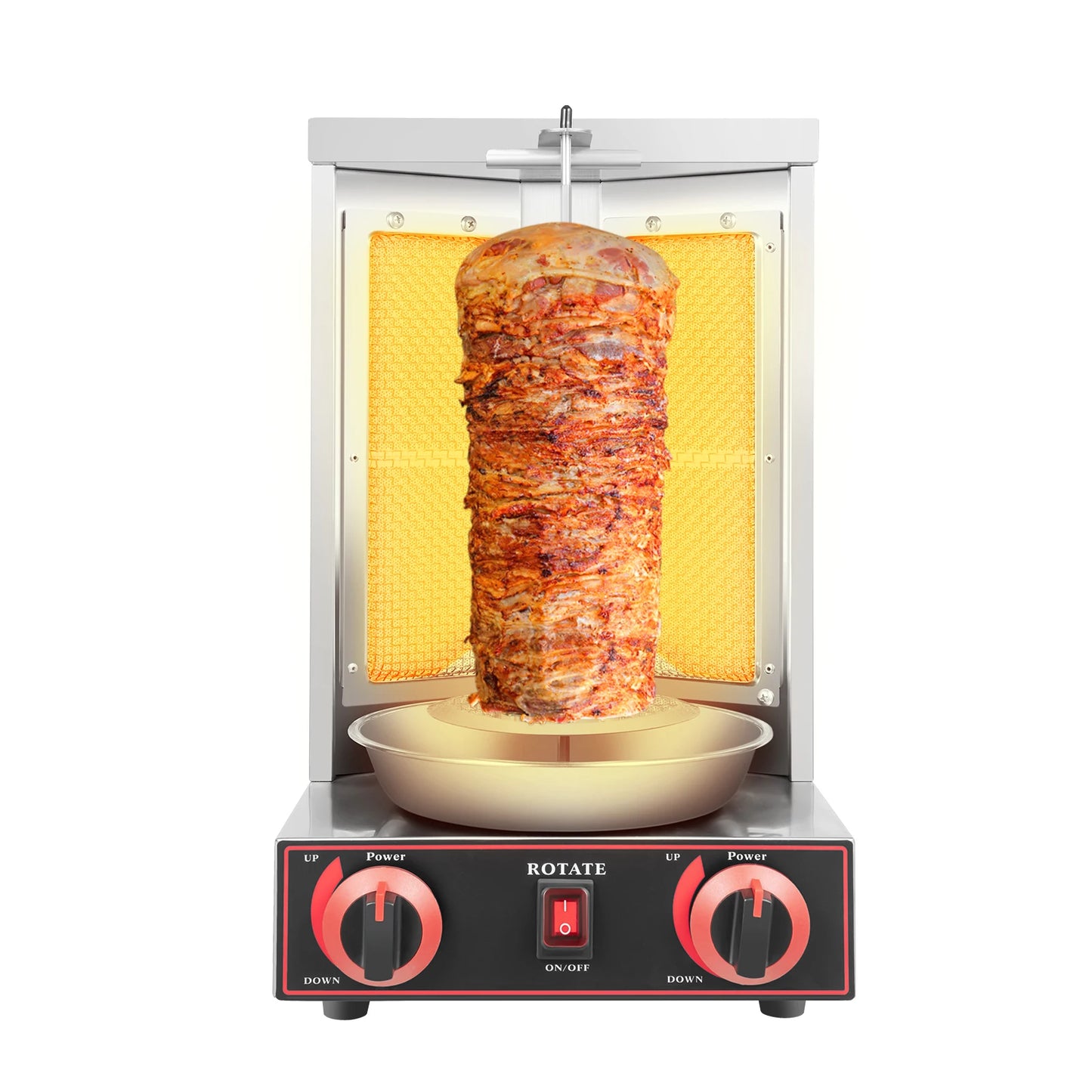 3000W Doner Kebab Machine Gas Electric Vertical Oven