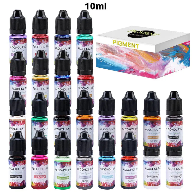 QIAO Epoxy Resin Pigment Kit for Arts and Crafts