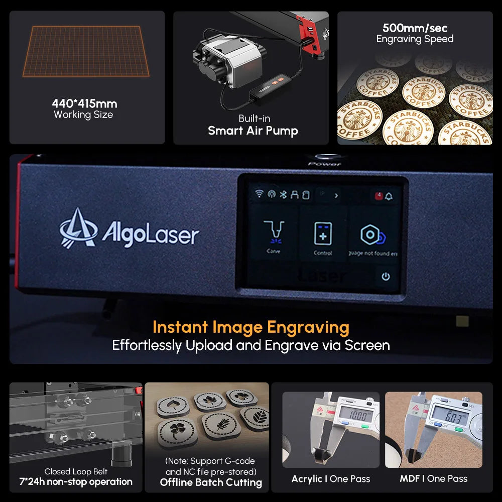 Ortur AlgoLaser Laser Engraver 10W 20W Offline App Control