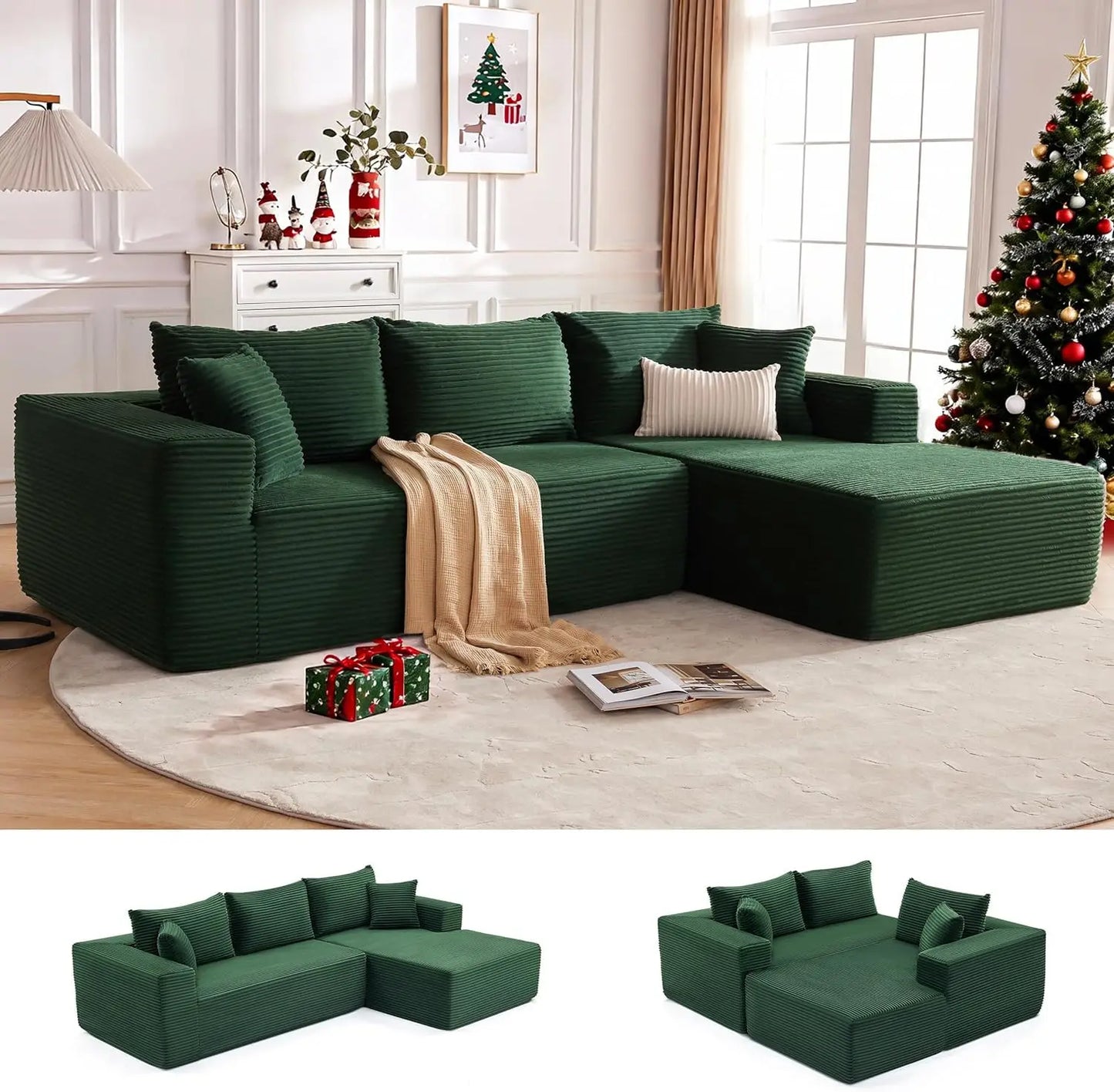 Cloud Sectional Sofa Modular Deep Seat Living Room