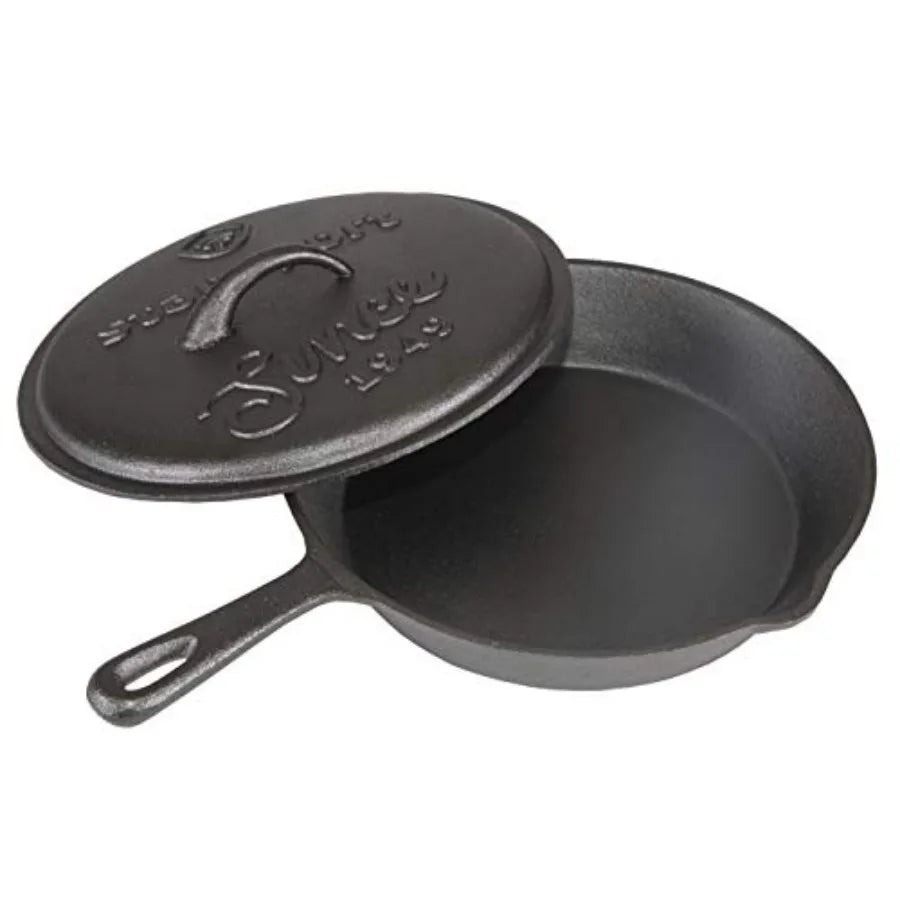 Stansport PreSeasoned Cast Iron Cook Set 6 Piece Kit