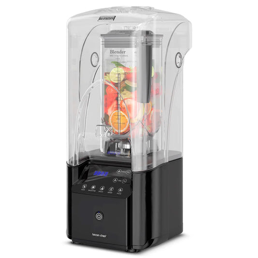 Lecon Chef Quiet Shield Blender 2200W HighPerformance Professional IndustrialStrength