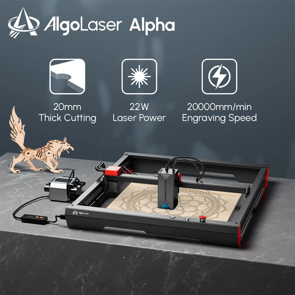 Ortur AlgoLaser Laser Engraver 10W 20W Offline App Control