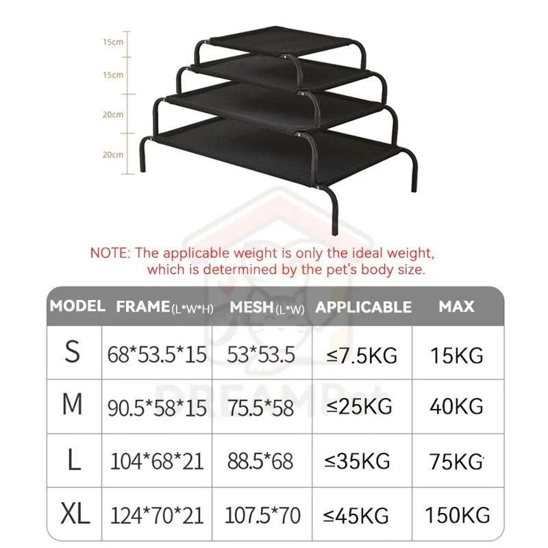 Guangdong CN Foldable Pet Bed For Dogs And Cats Portable Washable Kennel For Travel