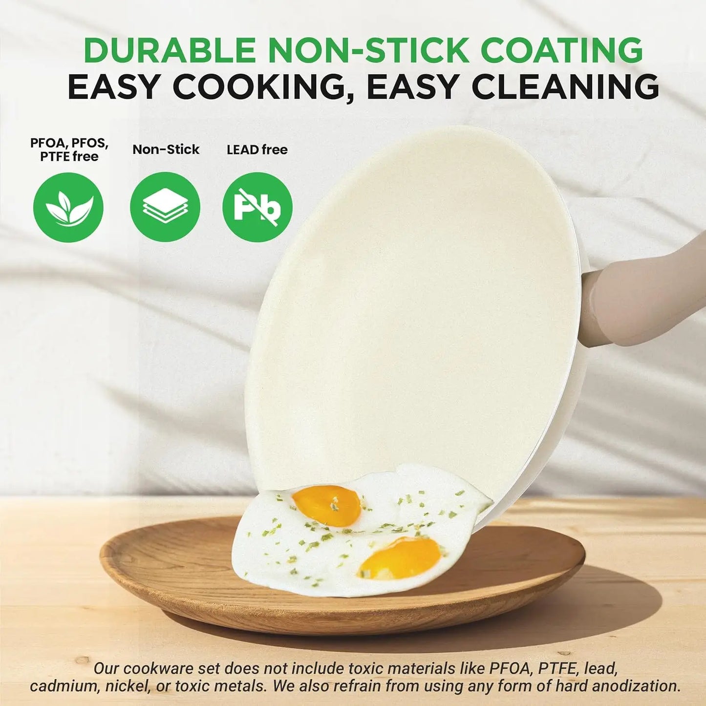 54-Piece Marble Non-Stick Cookware And Bakeware Set For Professional Home Kitchen Collection