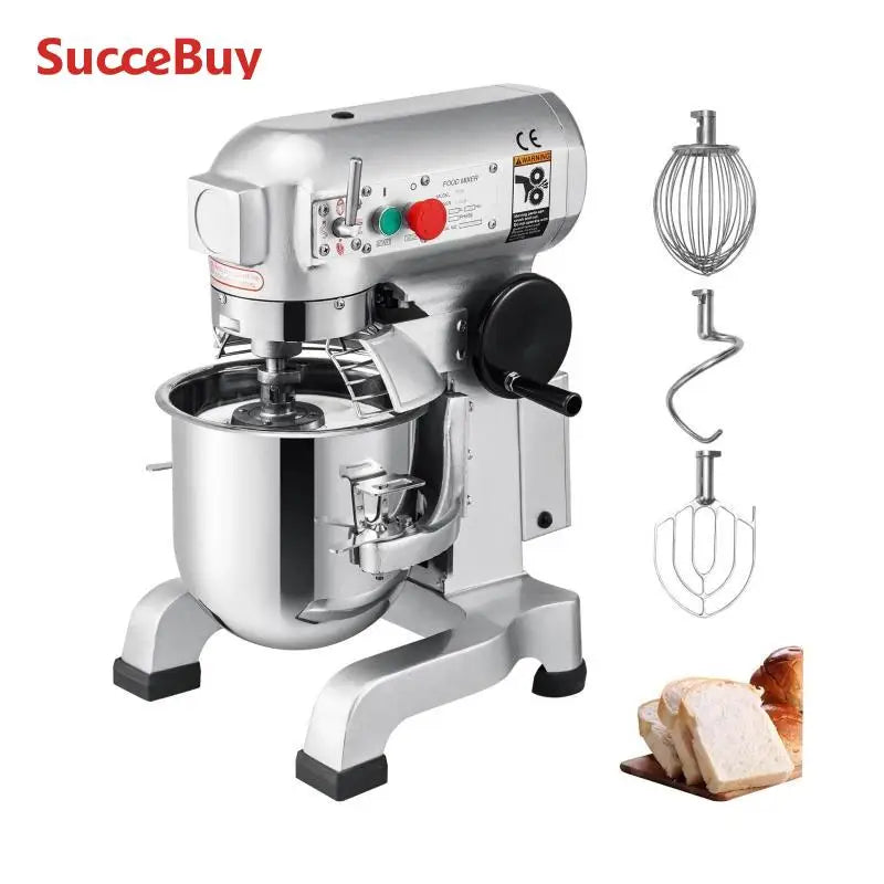 VEVOR Electric Dough Mixer Stainless Steel For Commercial Kitchens