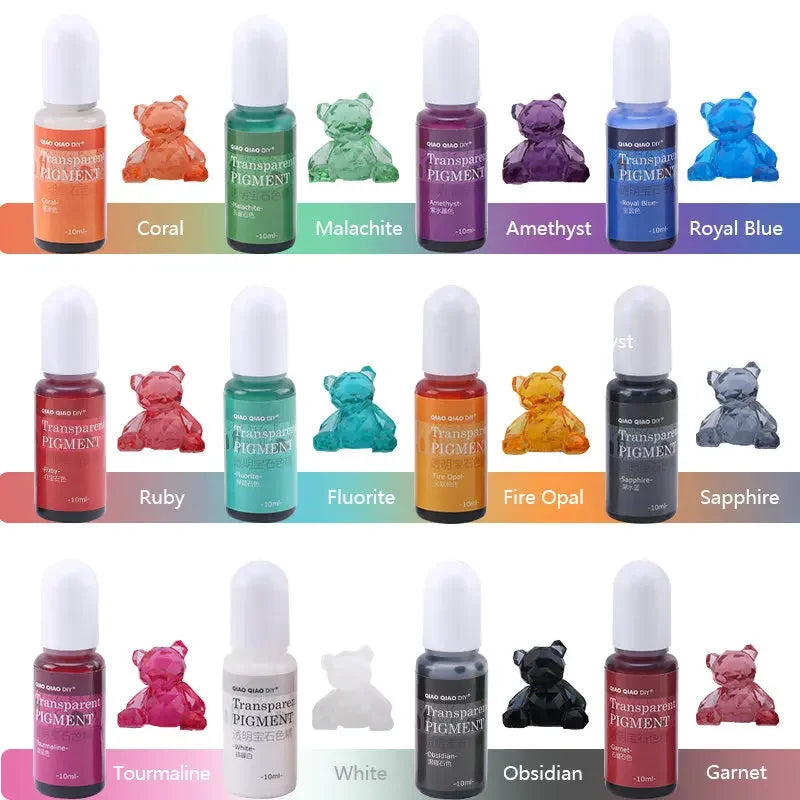 QIAO Epoxy Resin Pigment Kit for Arts and Crafts