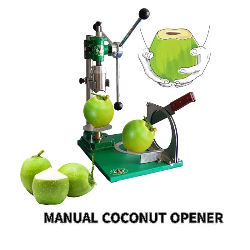 Stainless Steel Commercial Coconut Puncher Coconut Opening Machine Coconut Pulp Peeled Coconut Cutter Restaurant Kitchen Tools