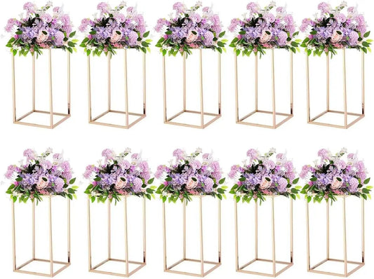 Wedding Table Centerpiece Metal Flower Vase for Birthday Party