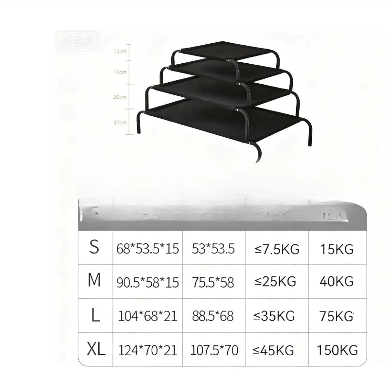 Guangdong CN Foldable Pet Bed For Dogs And Cats Portable Washable Kennel For Travel