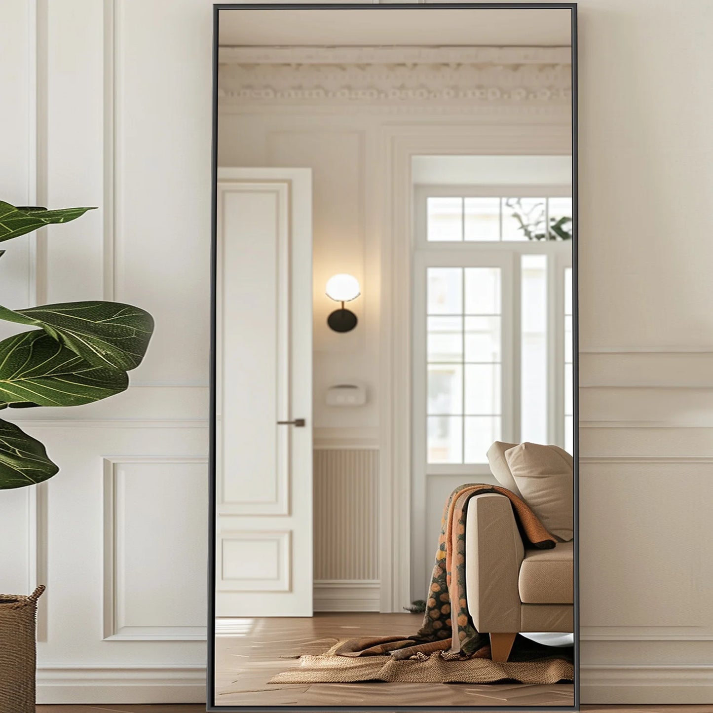Antok Floor Mirror With Stand For Bedroom And Living Room