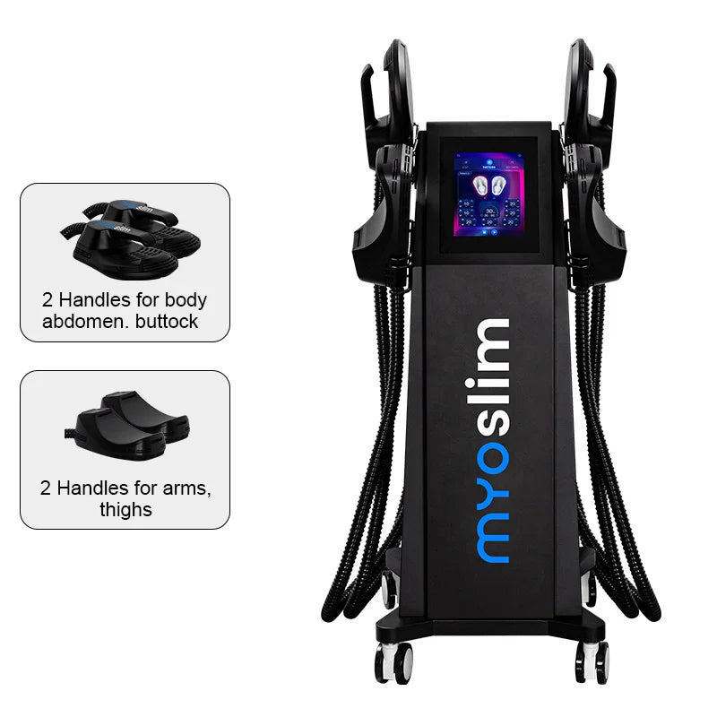 Nova Upgrade 6500W EMS Body Sculpting Machine EMS/myoslim Professional Body Contouring Device with 200HZ