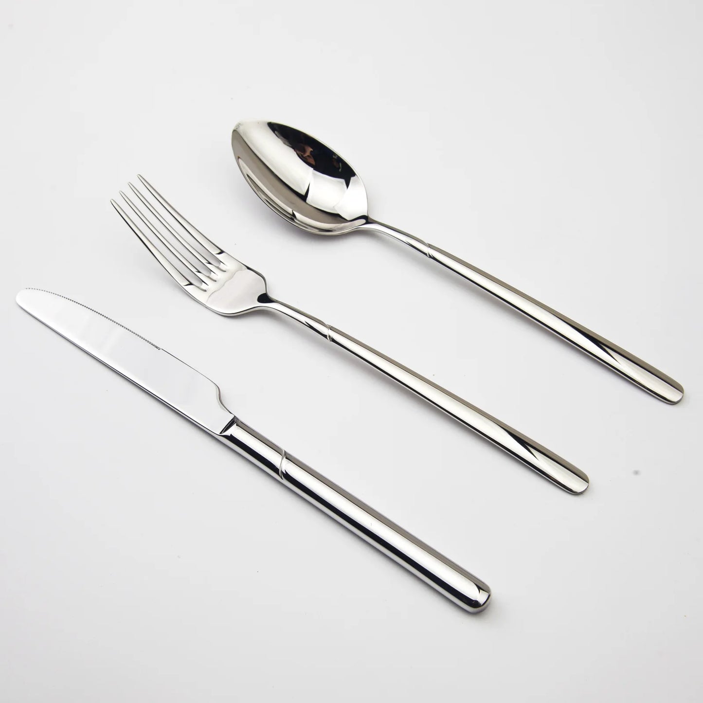 Cozy Zone 24Pcs Stainless Steel Cutlery Set