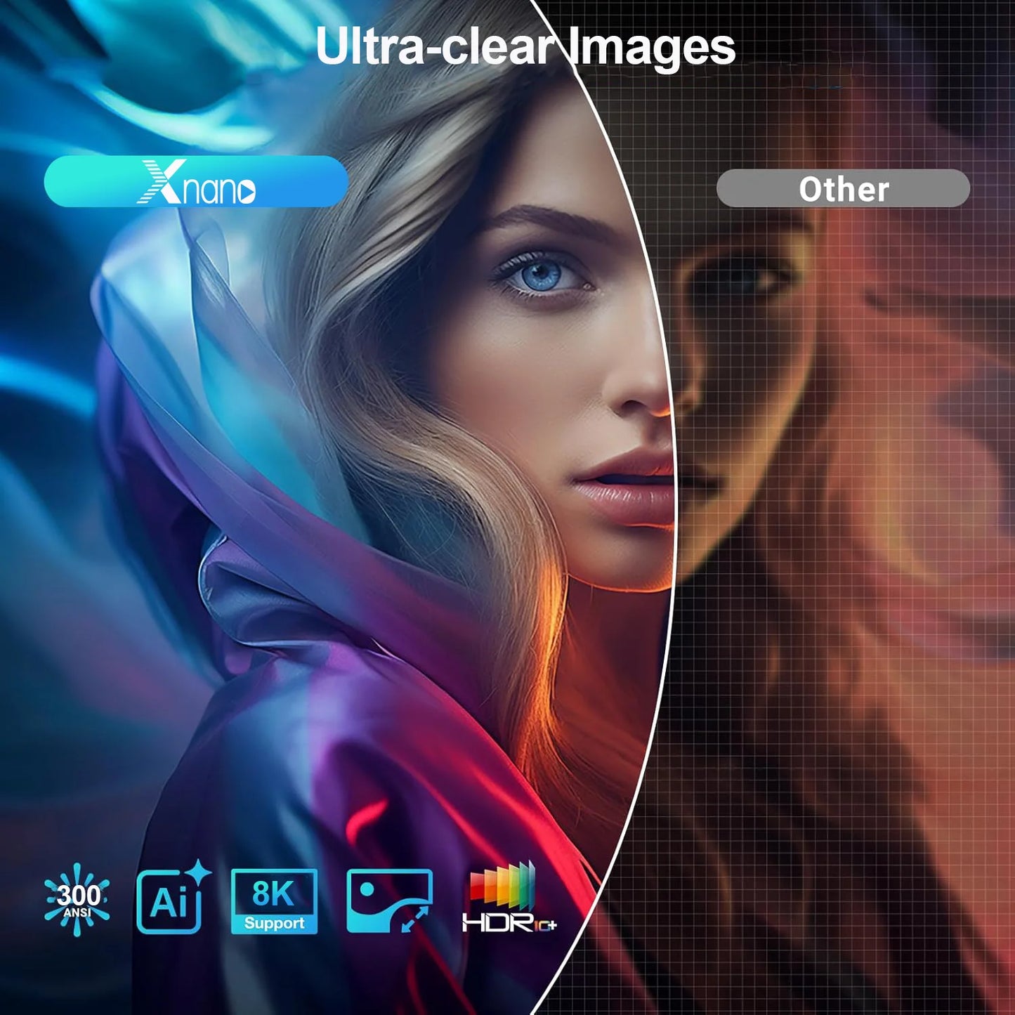 XNANOB X1 T972 4K Smart Projector Android 9 Quad Core