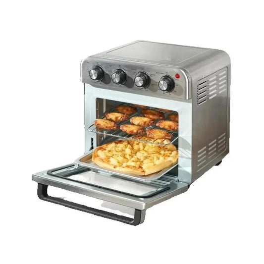 SucceBuy Air Fryer Toaster Oven Stainless Steel Countertop Combo