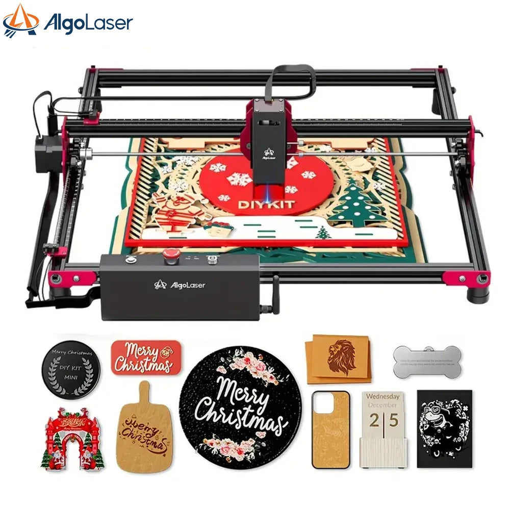 AlgoLaser DIY Kit Laser Engraving Cutting Machine With Air Assist