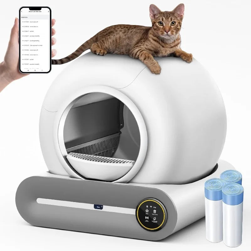 Self Cleaning Litter Box For Cats With App Control