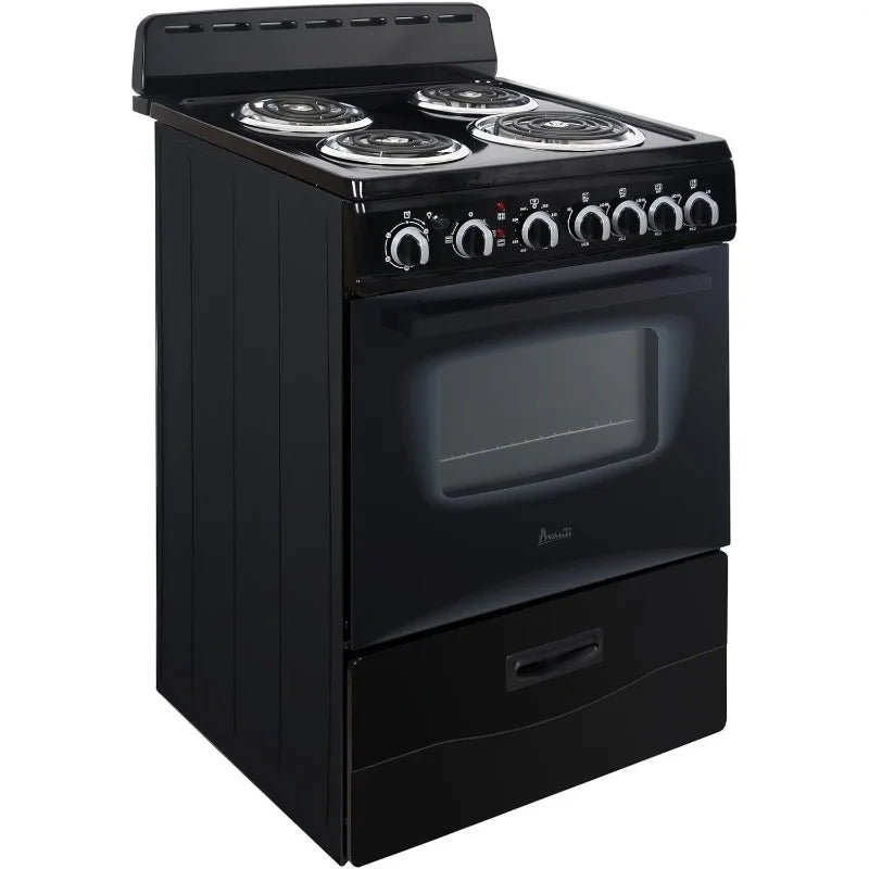 Avanti ERU240P1B Electric Range Oven With Framed Glass Door