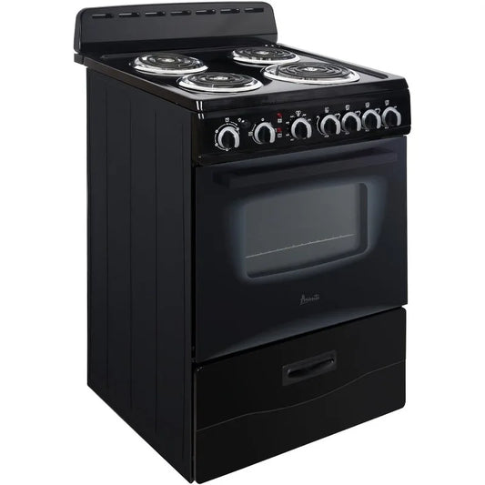 Avanti ERU240P1B Electric Range Oven With Framed Glass Door