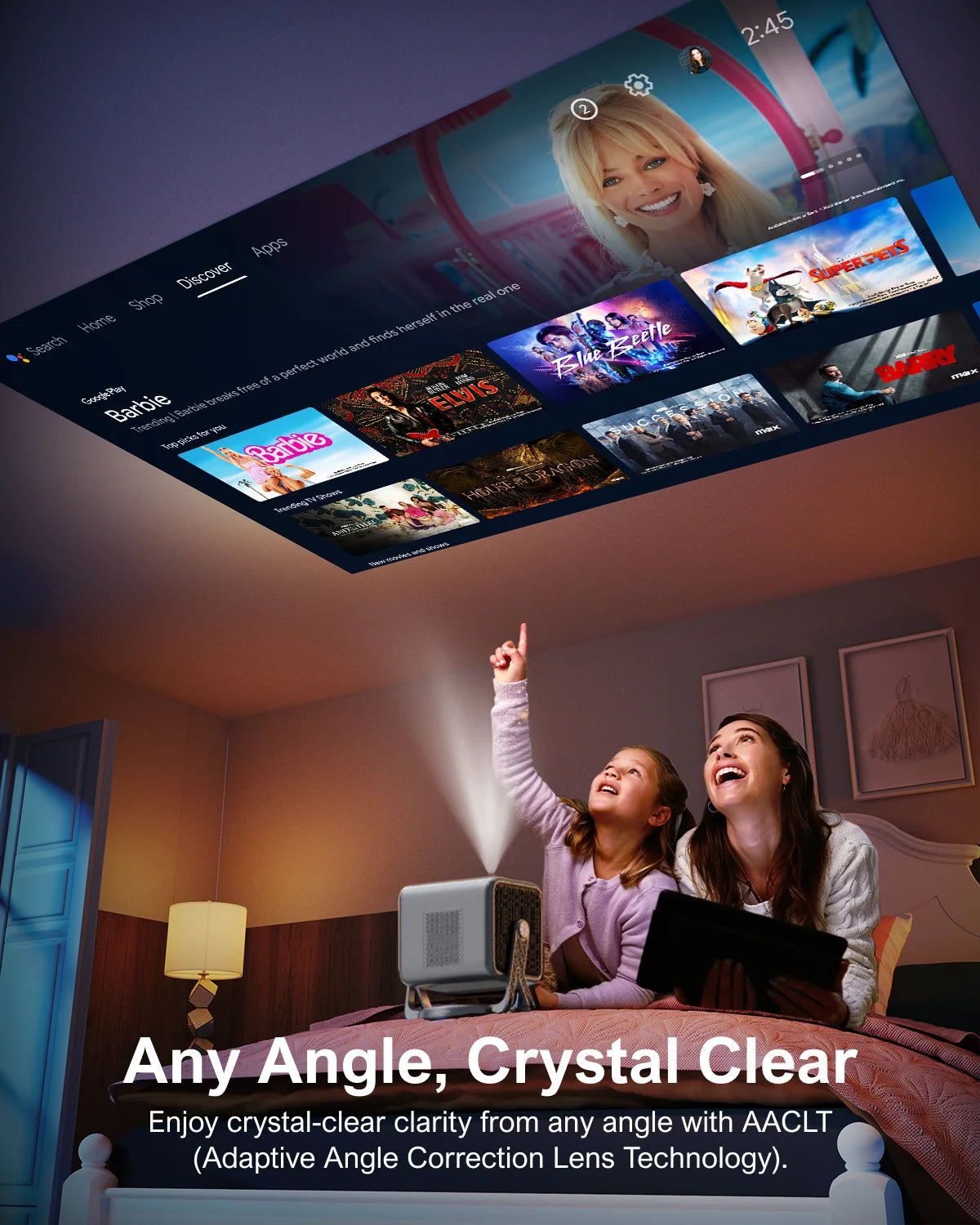 ULTIMEA 1080P Full HD Portable Projector With 4K Support