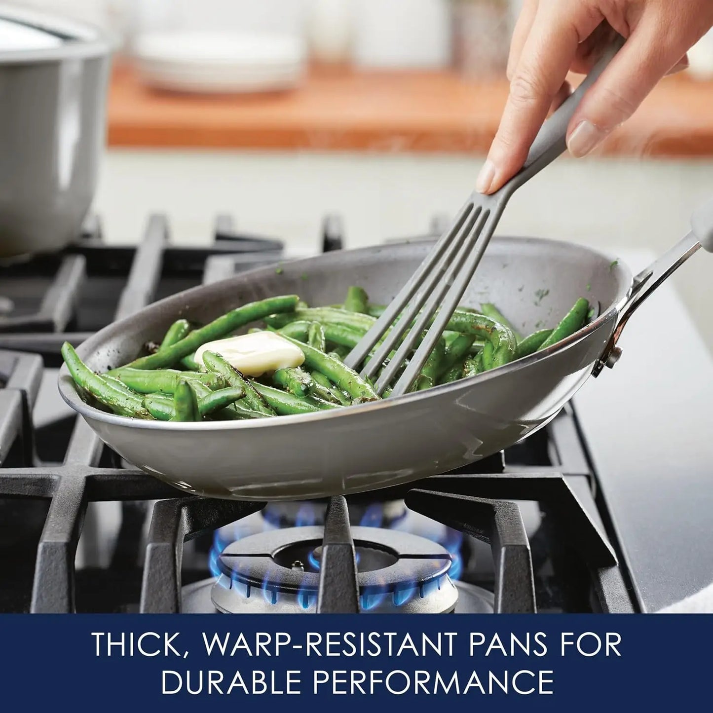 Cook Create Nonstick Cookware Set Ten Piece Durable Kitchen Essentials