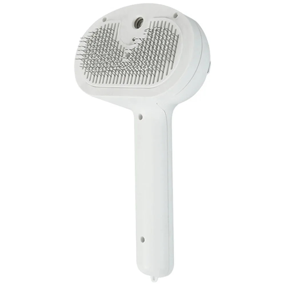 Shunmaii Cat Steam Brush Hair Remover Multifunction Grooming Comb for Small and Large Pets