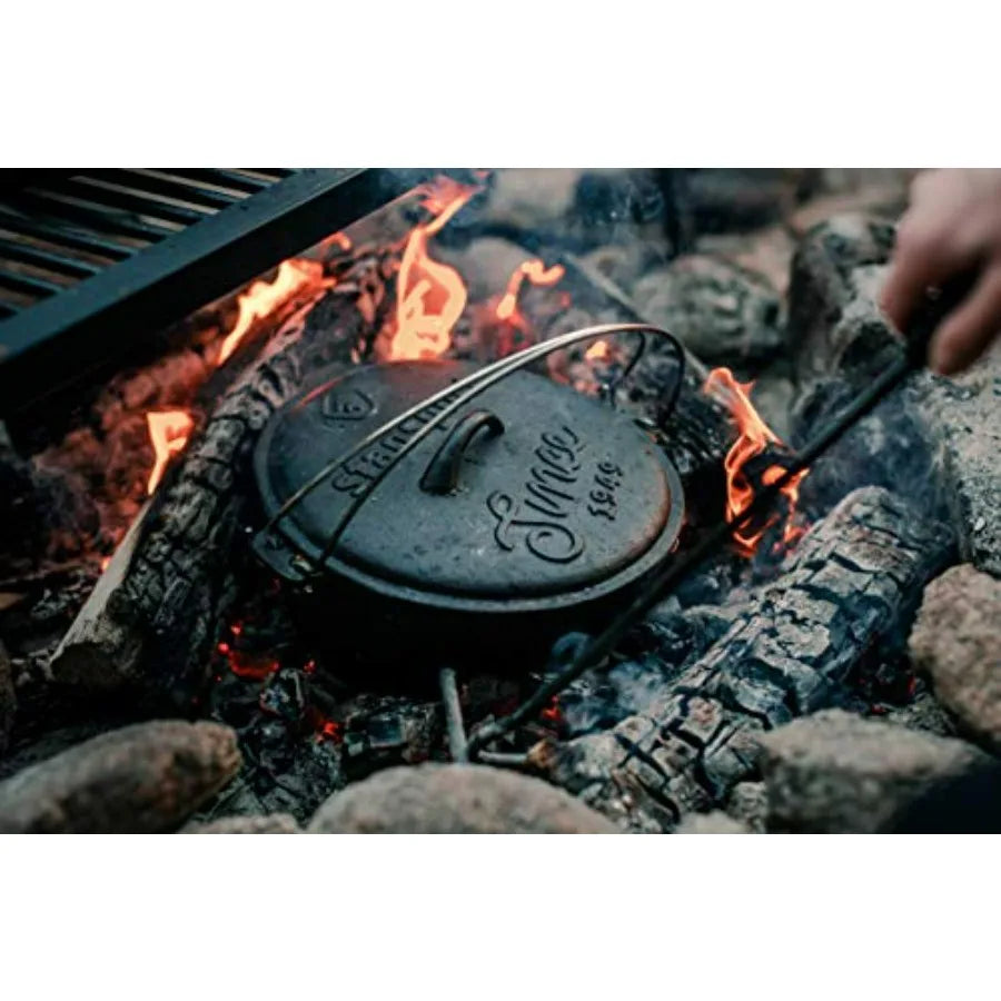 Stansport PreSeasoned Cast Iron Cook Set 6 Piece Kit