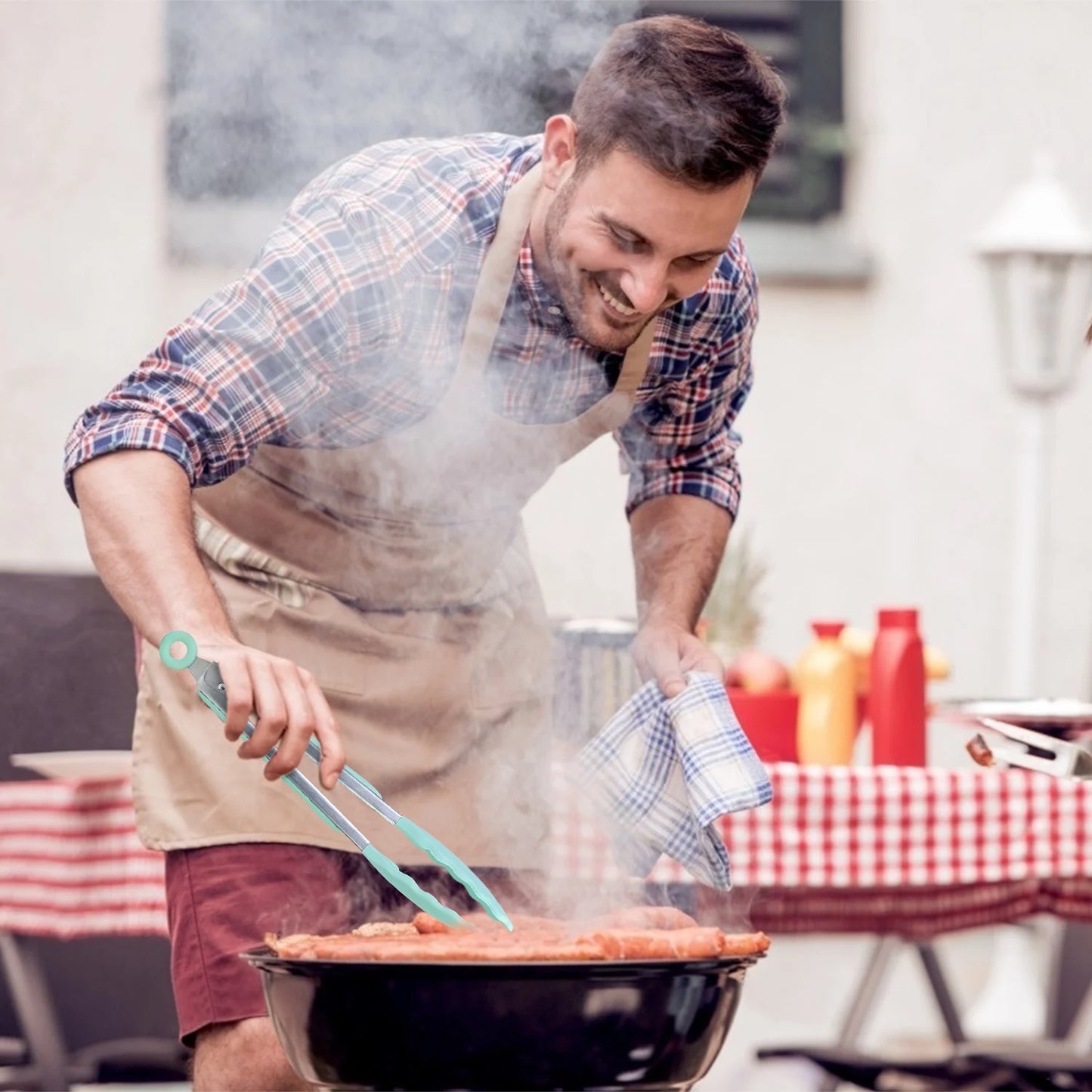 Dinnerware PremiumGrade UltraKitchen Utensils Set With Holder Spatula EggWhisk Deluxe