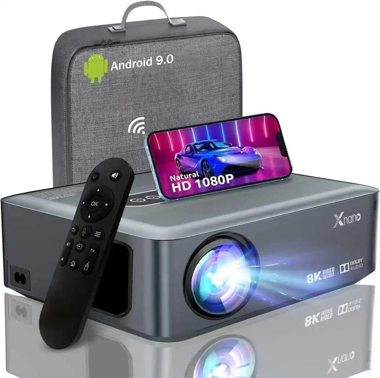 XNANOB X1 T972 4K Smart Projector Android 9 Quad Core