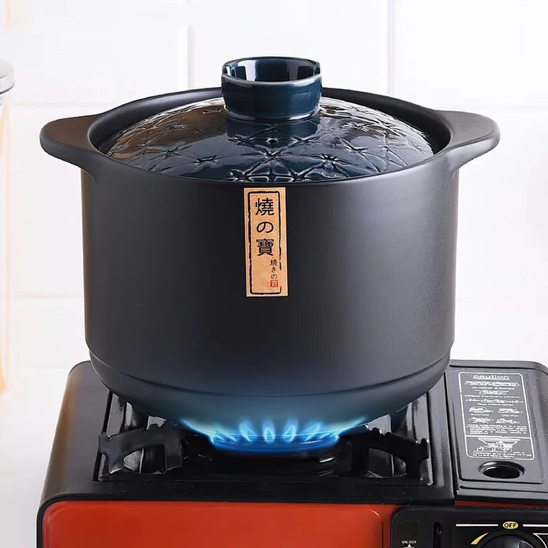XINCHEN Ceramic Casserole Pot Eco Friendly Kitchen Cookware For Gas Electric Stoves