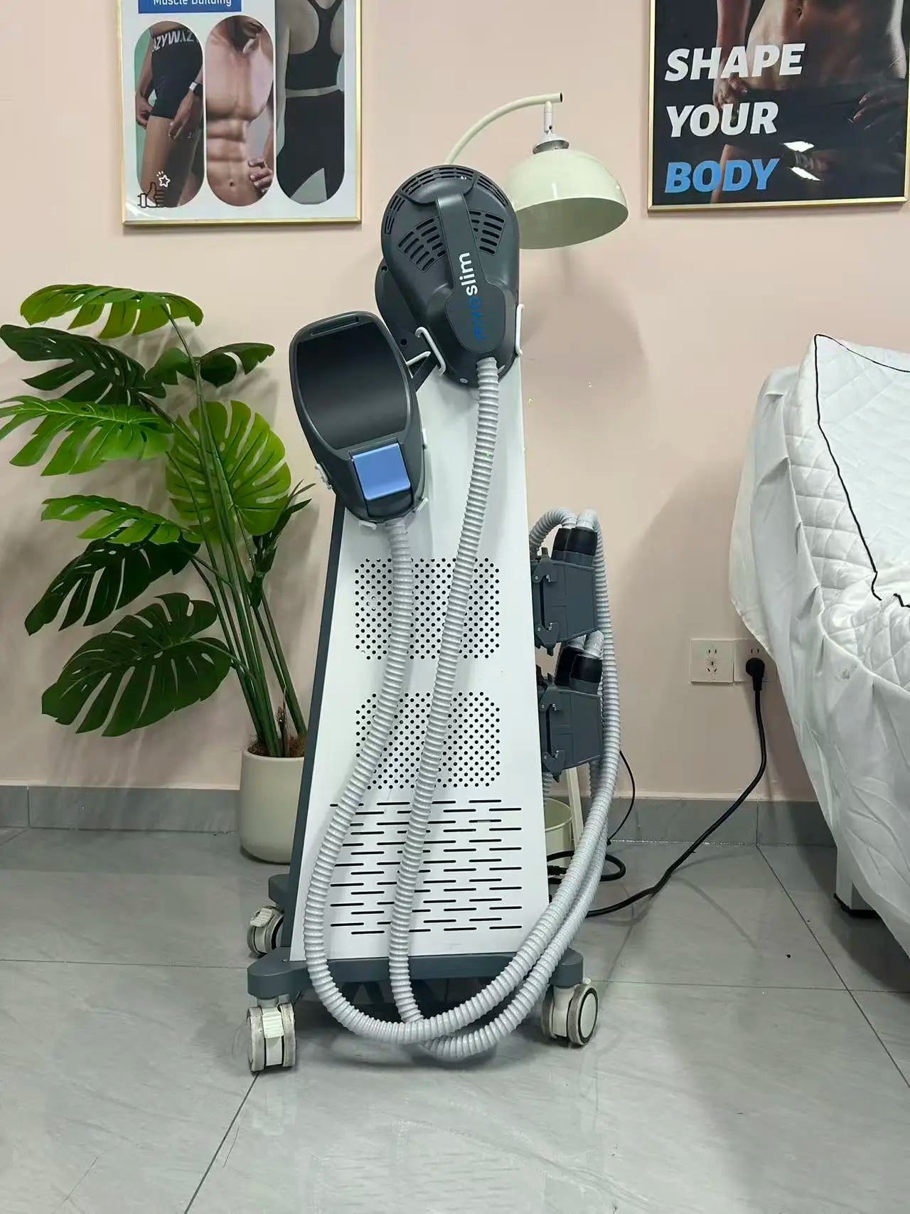 Nova Upgrade 6500W EMS Body Sculpting Machine EMS/myoslim Professional Body Contouring Device with 200HZ