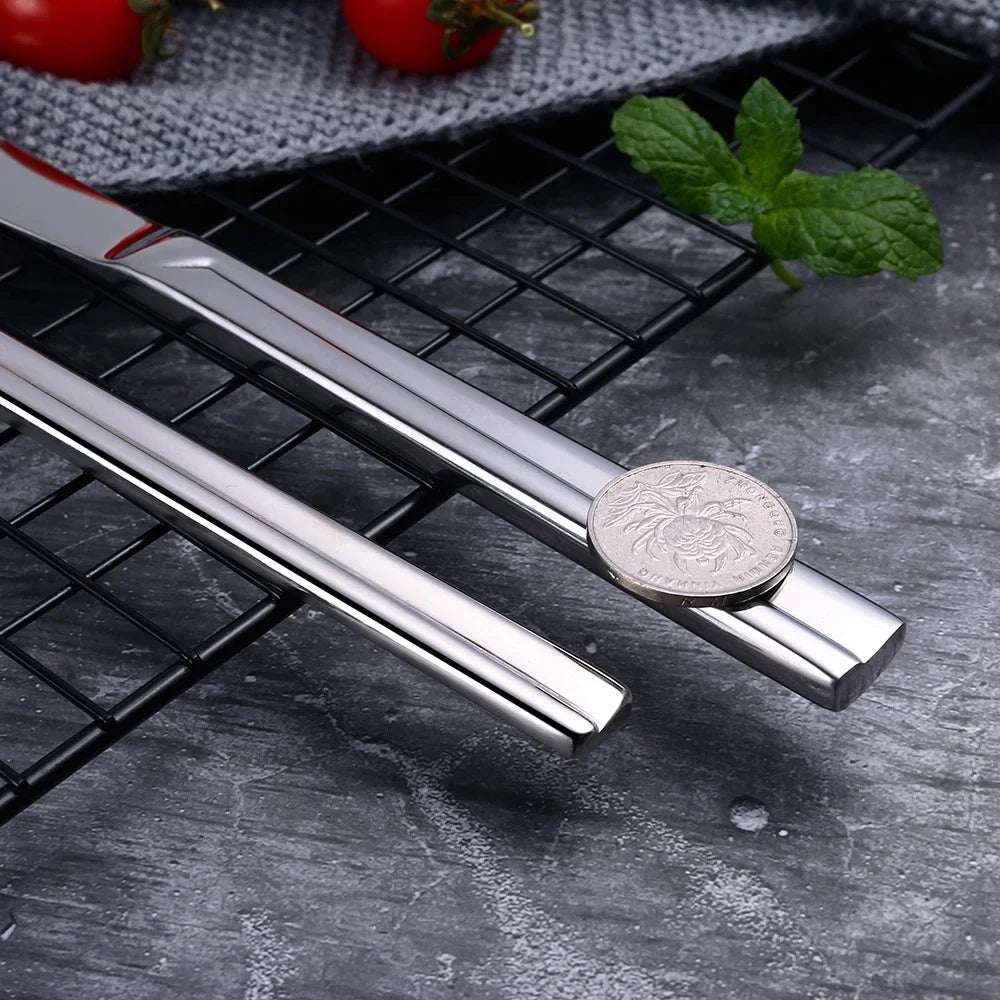 Lemeya 304 Stainless Steel Flatware Set Dinner Knife Fork Spoon