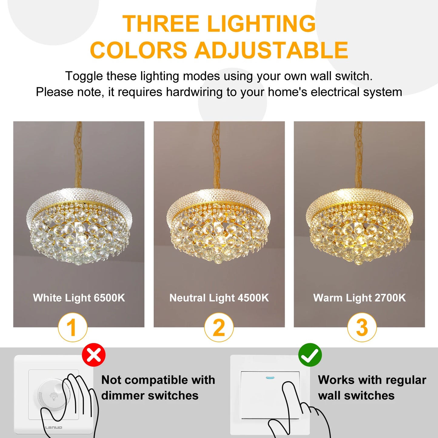 Luxury Round Gold Crystal Chandelier Pendant Light With Adjustable Chain