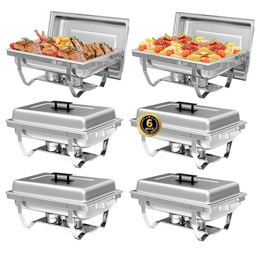 Dinnerware Chafing Dish Buffet Set Electric Stainless Steel Warmer