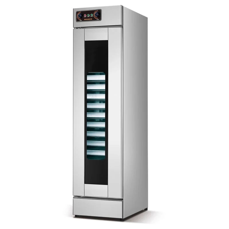 Commercial 16-Tier Fermentation Cabinet for Buns, Bread, Pizza, and Yogurt Stainless Steel Steamer with Proofing (Customized)