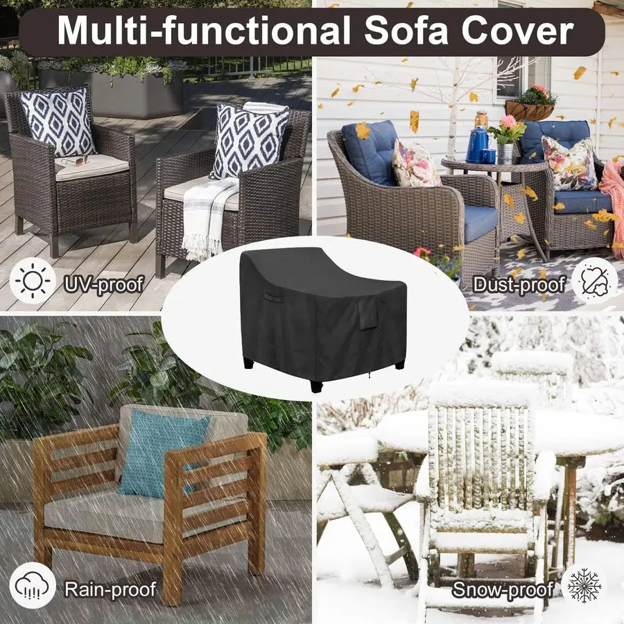 Todays Home Goods Outdoor Chair Covers Waterproof 2 Pack