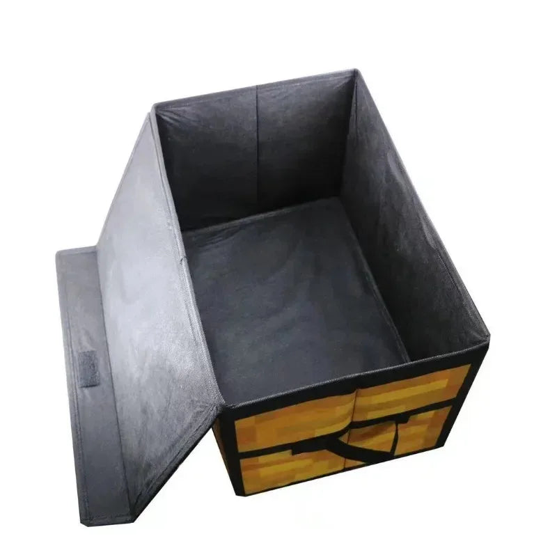 MineCraftion Chest Storage Box Capacity Foldable Dustproof Organizer